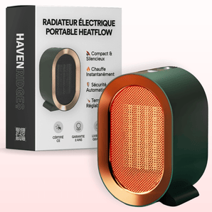 Radiateur Électrique Portable - HeatFlow™