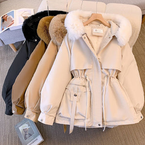 Aurélie - Manteau d'hiver luxueux et chaud pour femmes - HAVENBRIDGES