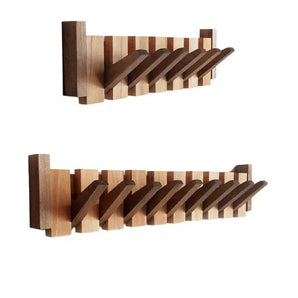 BoisHarmonie | Porte - Manteau Design Piano en Bois - HAVENBRIDGES