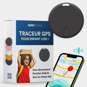 Havenbridges | Traceur GPS Enfant avec Localisation en Temps Réel - HAVENBRIDGES