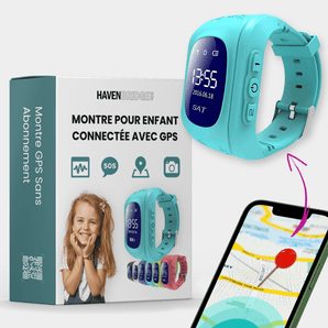 Montre GPS pour Enfant avec Connexion 4G - Havenbridges - HAVENBRIDGES