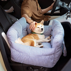 Siège auto portable pour animaux de compagnie style traversin Siège auto pour chien - HAVENBRIDGES
